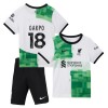 Maillot de Supporter Liverpool Gakpo 18 Extérieur 2023-24 Pour Enfant